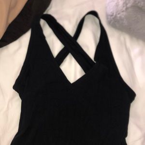 lululemon black nulu tank
